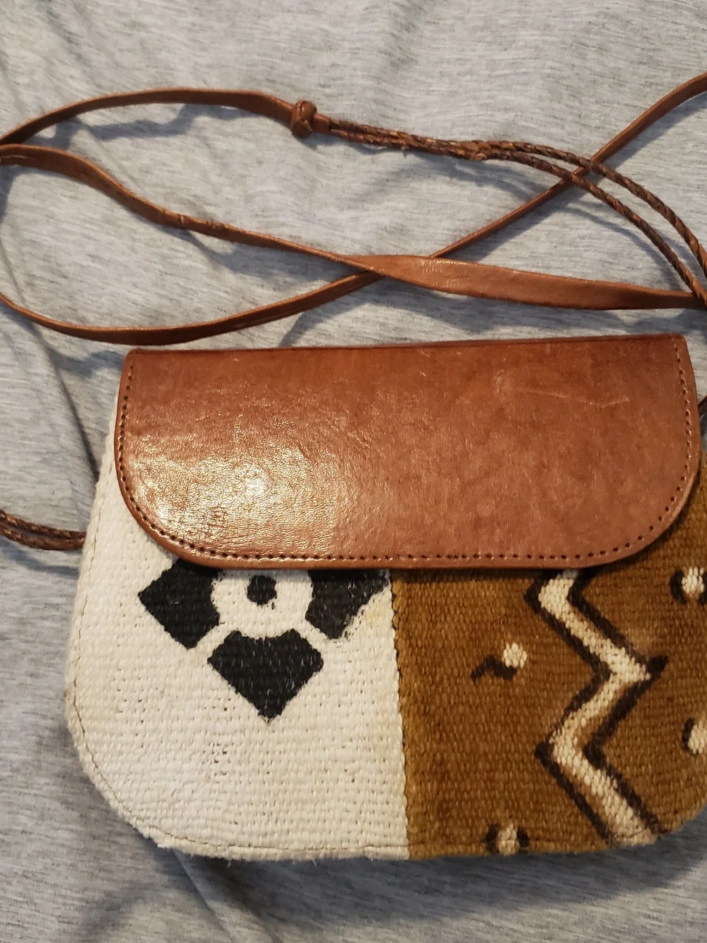 African Handmade Rare Kilim Crossbody